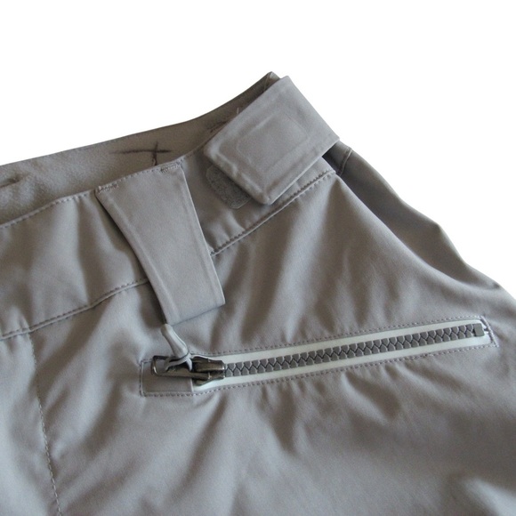 Marmot Gray Refuge Snow Pants Ski Snowboard Small Recco Insulated Zip Pockets - Picture 9 of 14